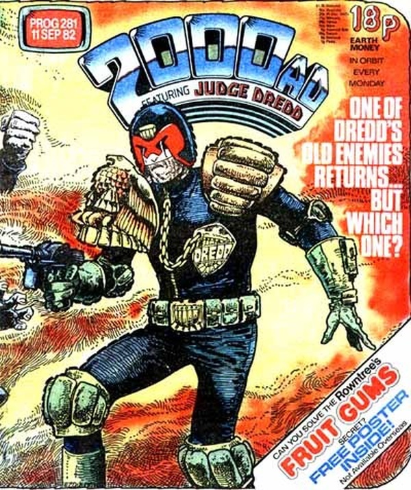 2000 AD #281 cover