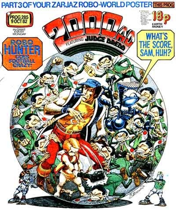 2000 AD #285 cover