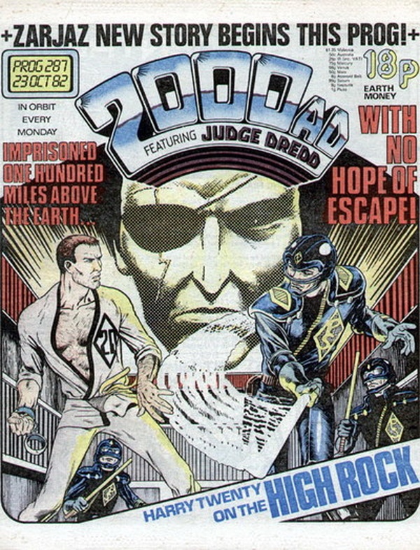 2000 AD #287 cover