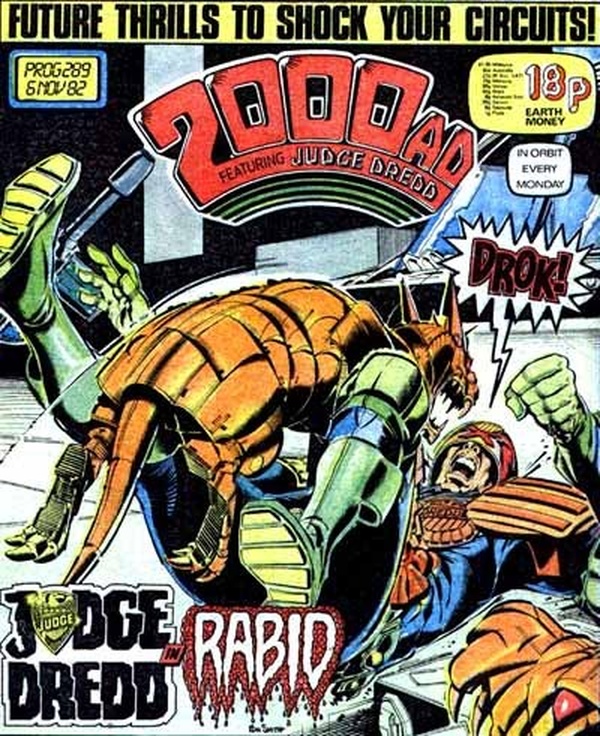 2000 AD #289 cover