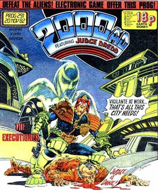 2000 AD #291 cover