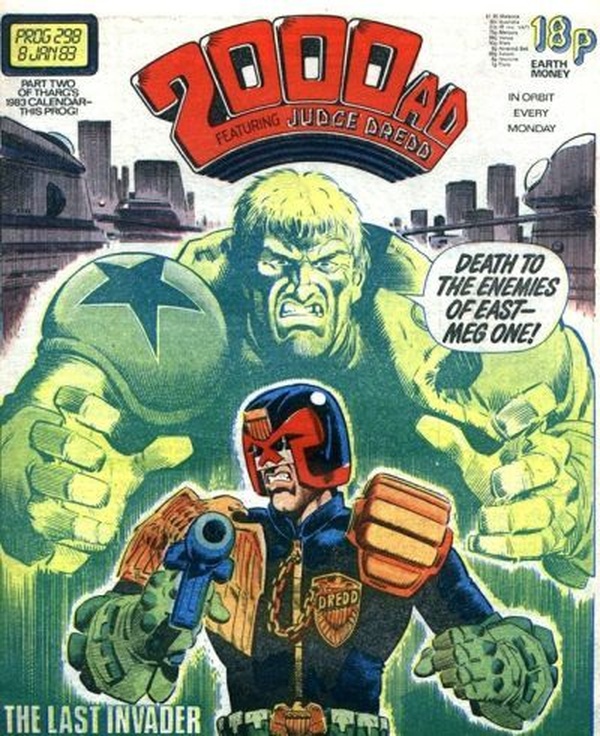2000 AD #298 cover