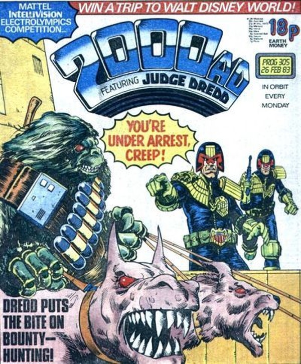 2000 AD #305 cover