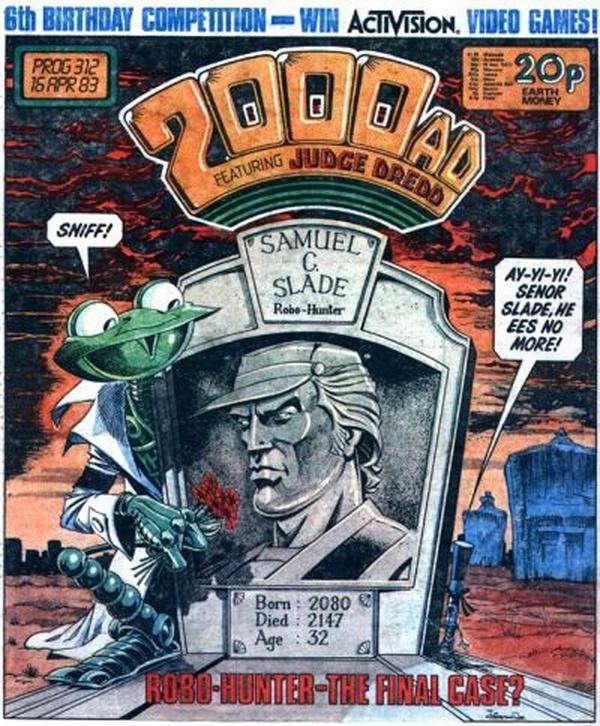2000 AD #312 cover