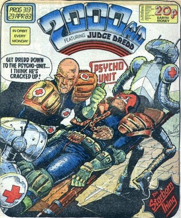 2000 AD #313 cover