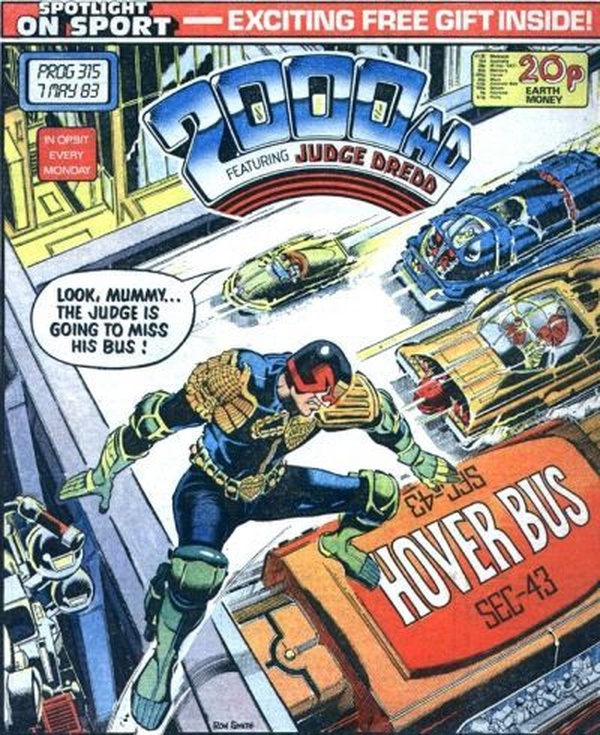 2000 AD #315 cover