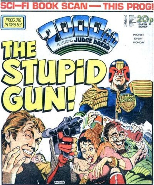 2000 AD #316 cover