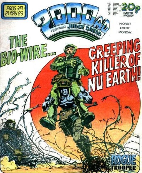 2000 AD #317 cover