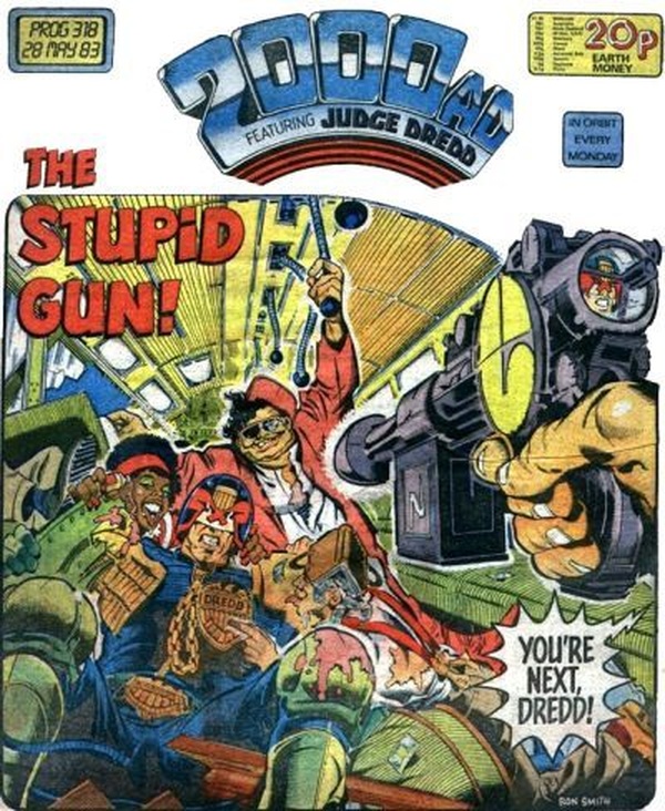 2000 AD #318 cover