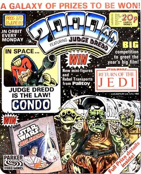 2000 AD #320 cover