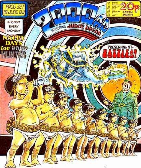 2000 AD #321 cover