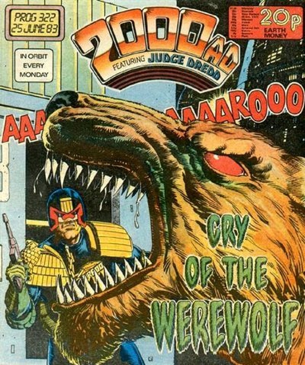 2000 AD #322 cover