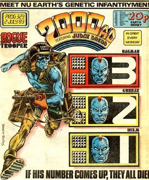 2000 AD #323 cover