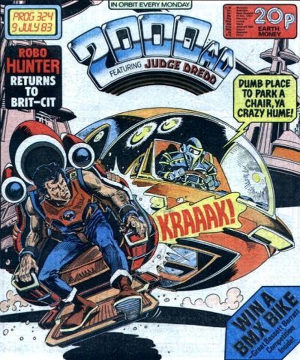 2000 AD #324 cover
