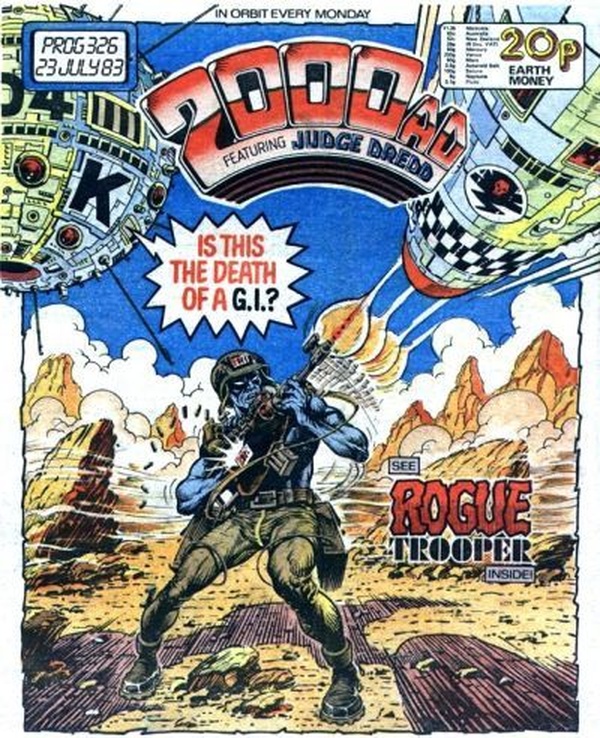 2000 AD #326 cover