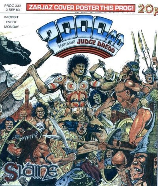 2000 AD #332 cover