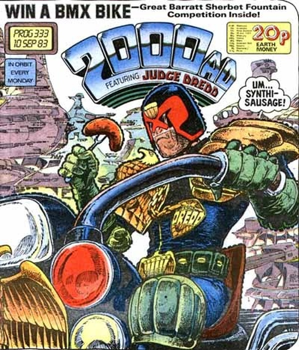2000 AD #333 cover