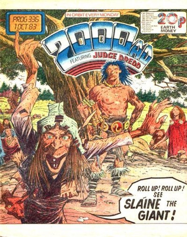 2000 AD #336 cover