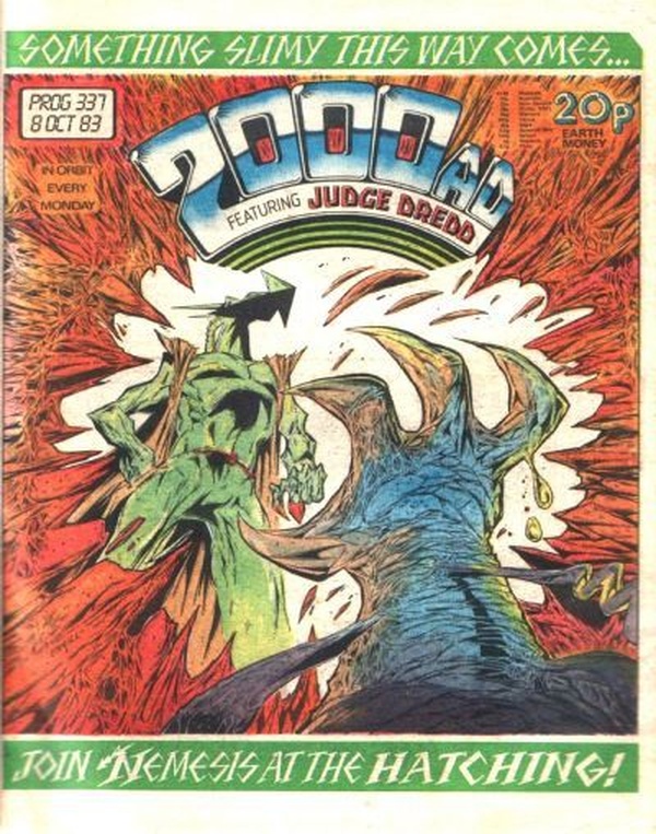 2000 AD #337 cover