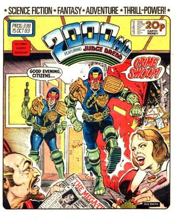 2000 AD #338 cover