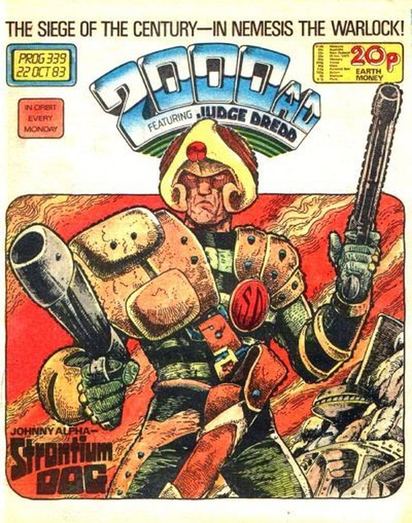 2000 AD #339 cover