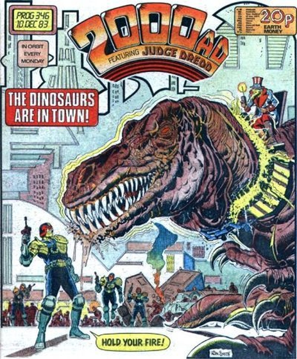 2000 AD #346 cover