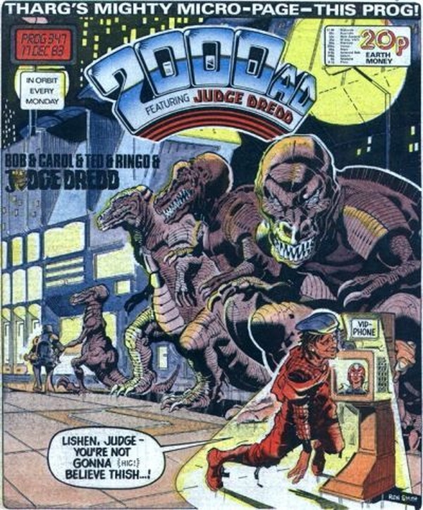 2000 AD #347 cover