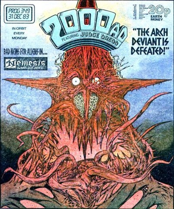 2000 AD #349 cover