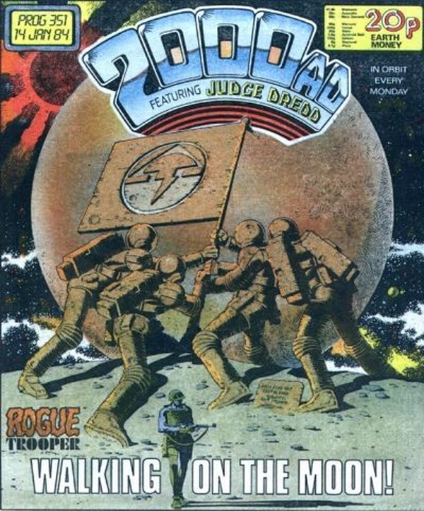 2000 AD #351 cover