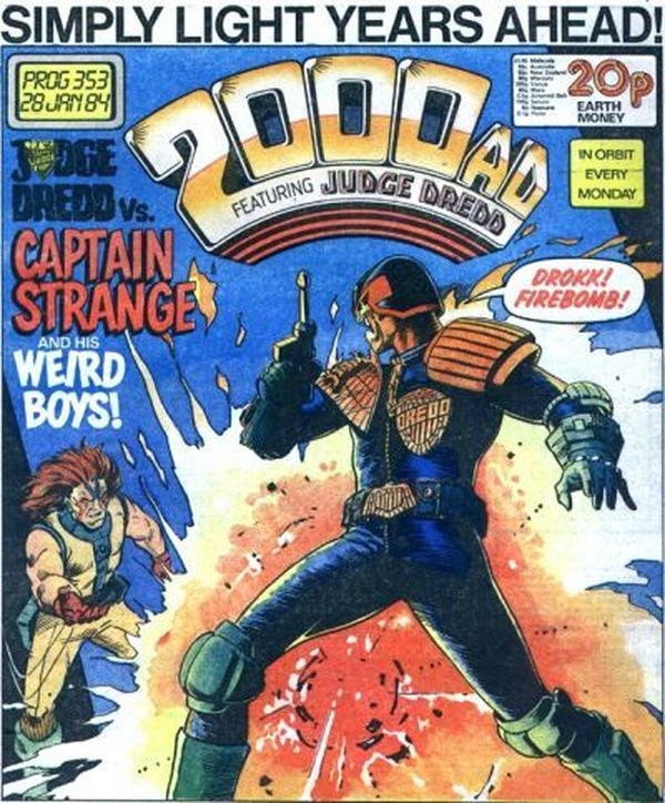2000 AD #353 cover