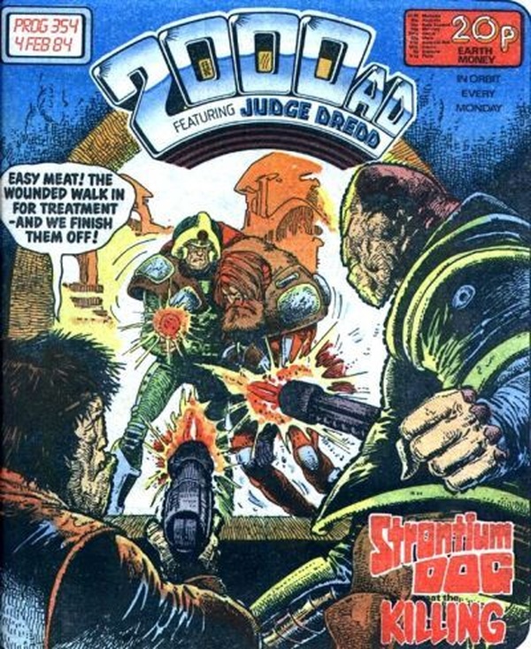 2000 AD #354 cover