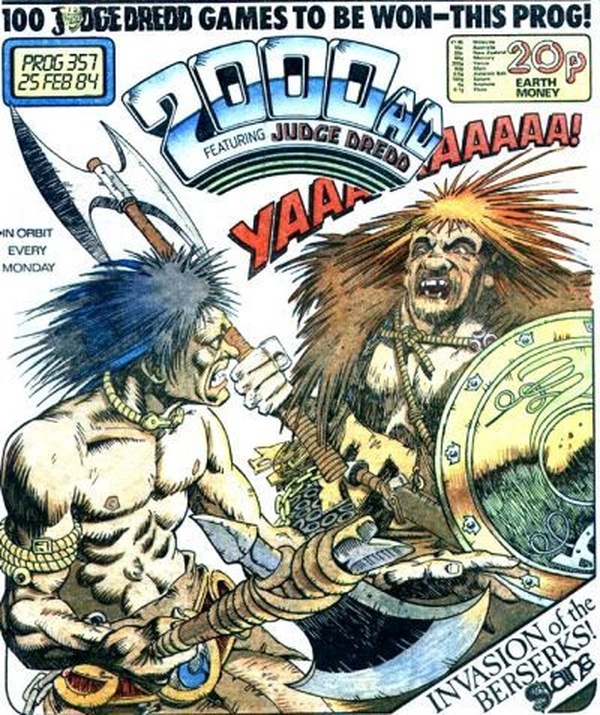 2000 AD #357 cover