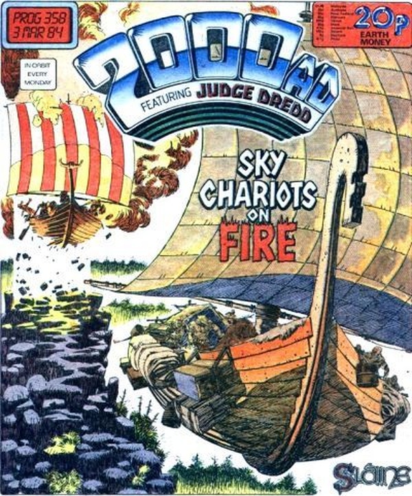 2000 AD #358 cover