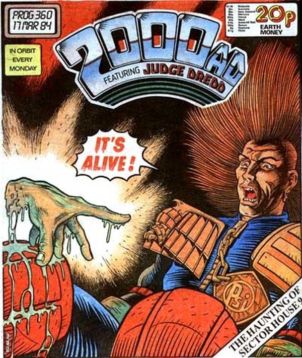 2000 AD #360 cover