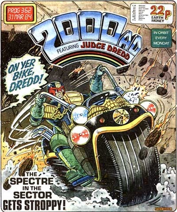 2000 AD #362 cover
