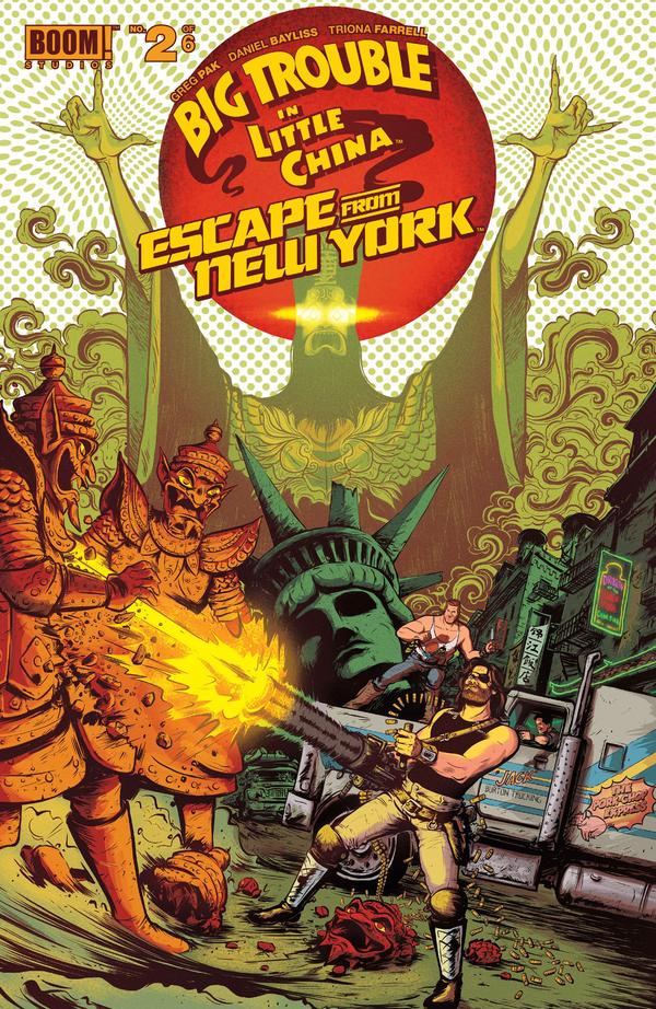 Big Trouble in Little China / Escape from New York #2 cover