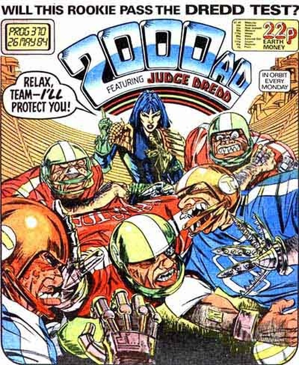 2000 AD #370 cover