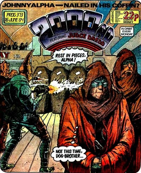 2000 AD #373 cover