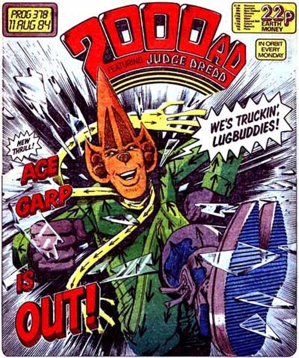 2000 AD #378 cover