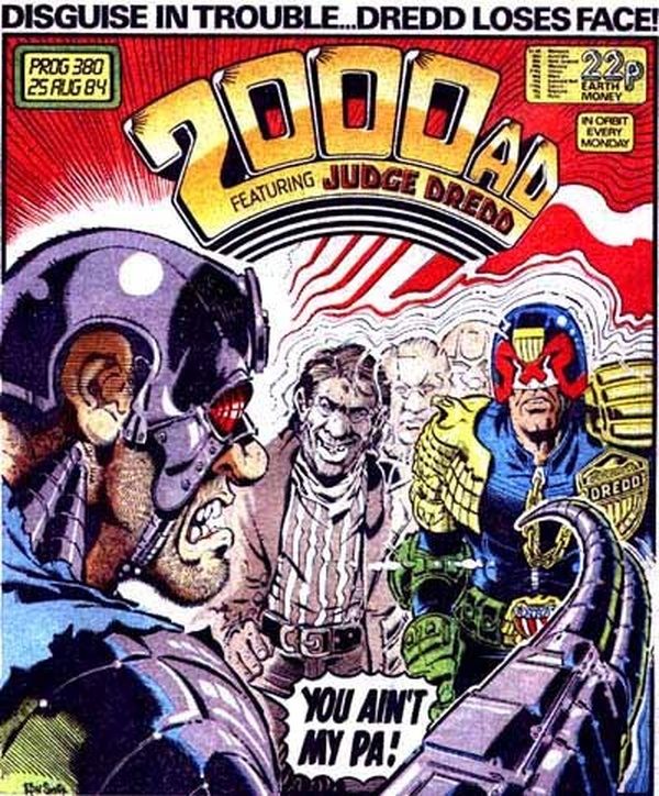 2000 AD #380 cover