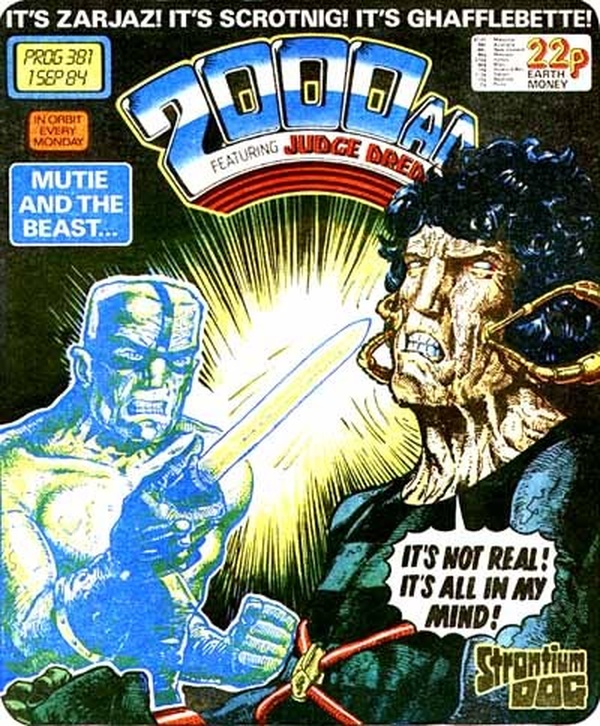 2000 AD #381 cover