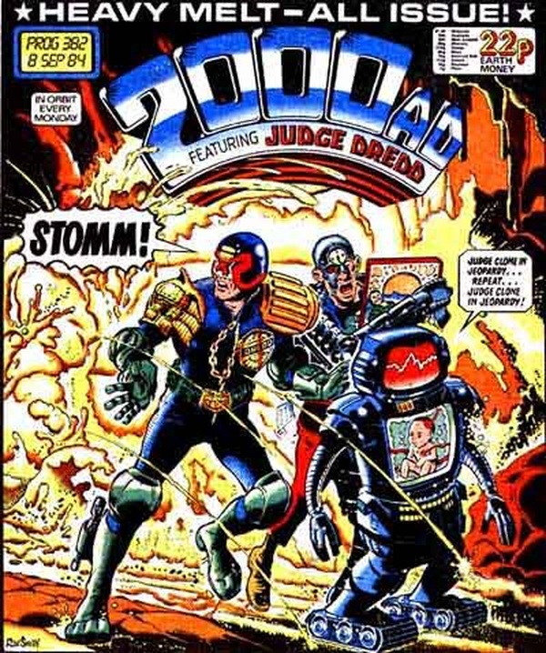 2000 AD #382 cover