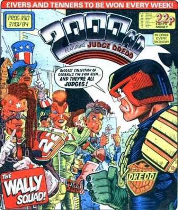 2000 AD #390 cover