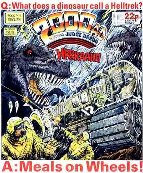 2000 AD #391 cover