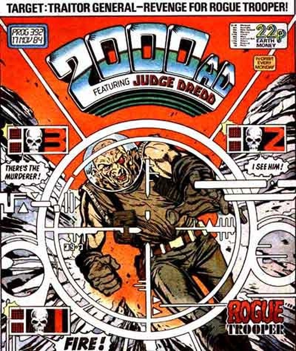 2000 AD #392 cover