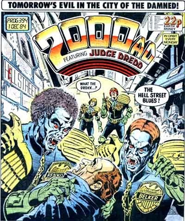 2000 AD #394 cover