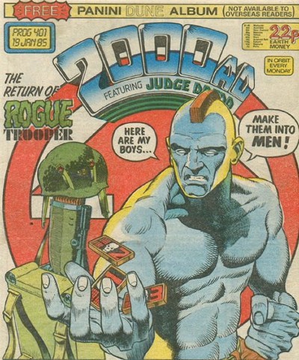 2000 AD #401 cover