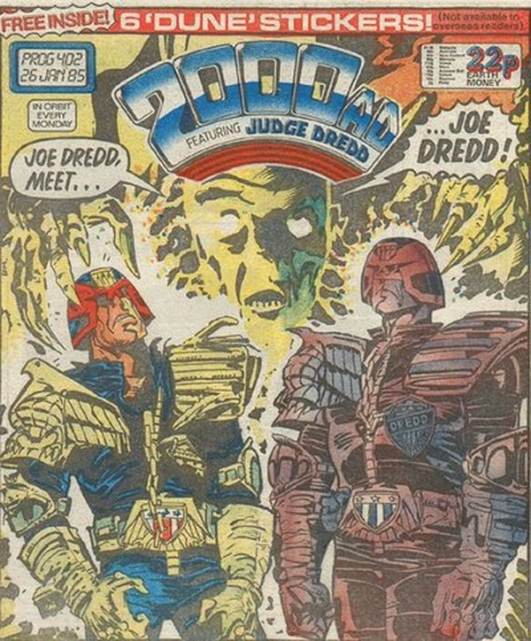 2000 AD #402 cover