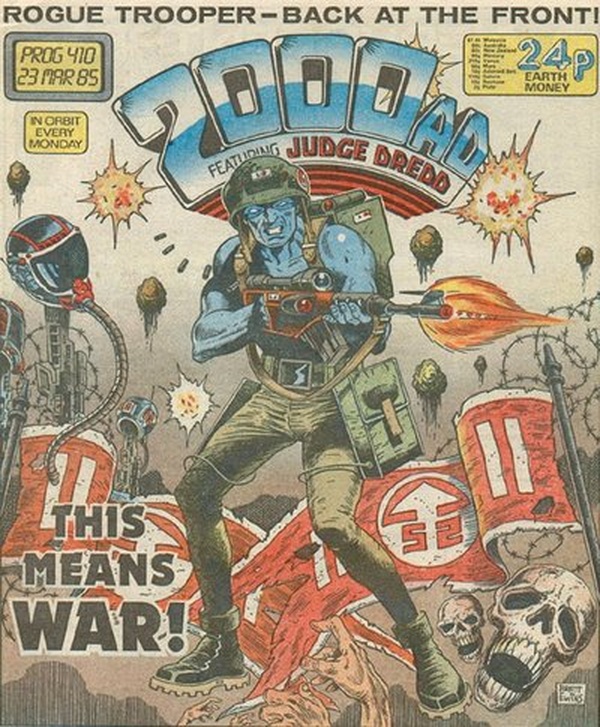 2000 AD #410 cover