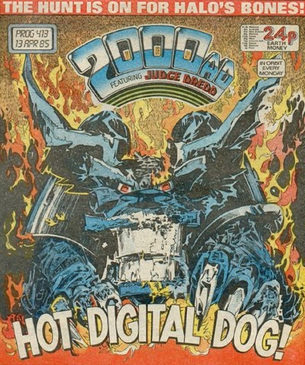 2000 AD #413 cover